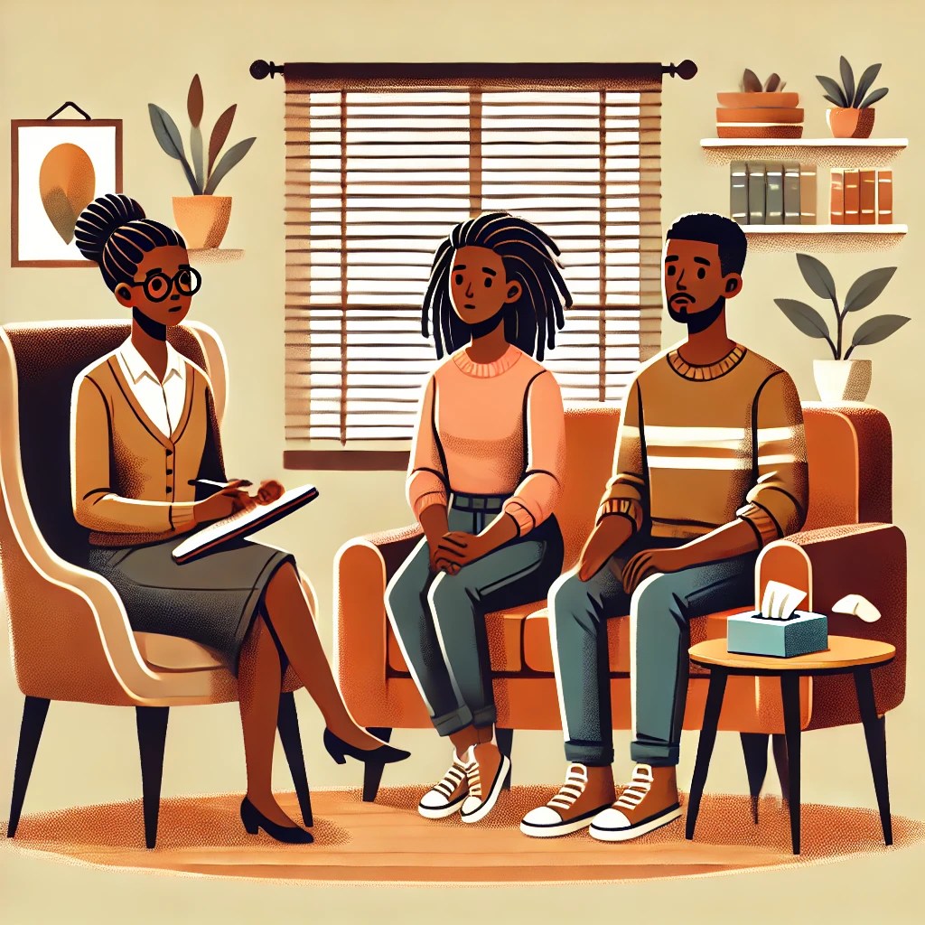 Individual Therapy

As a licensed clinical social worker, I provide one-on-one therapy tailored to your unique needs. Together, we create a safe and supportive space to explore personal challenges, identify goals, and develop strategies for growth. Your pace guides the sessions, we may focus on areas such as managing stress, overcoming anxiety, healing from trauma, life transitions, enhancing self-awareness, and more.

Group Therapy

Group therapy offers a supportive environment where individuals facing similar challenges can meet to share experiences and learn from one another. I facilitate sessions to encourage open dialogue, mutual support, and skill-building. Common themes may include coping strategies, building resilience, or navigating personal and professional concerns, all within a structured and confidential setting.

Couples Therapy

In couples therapy, I work collaboratively with partners to address relationship dynamics, improve communication, and resolve conflicts. Sessions focus on building understanding and strengthening the connection between you and your partner, whether you're navigating trust issues, intimacy concerns, or significant life changes.